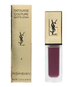 Yves Saint Laurent Tatouage Couture N4 Purple Identity Liquid Lipstick 6ml