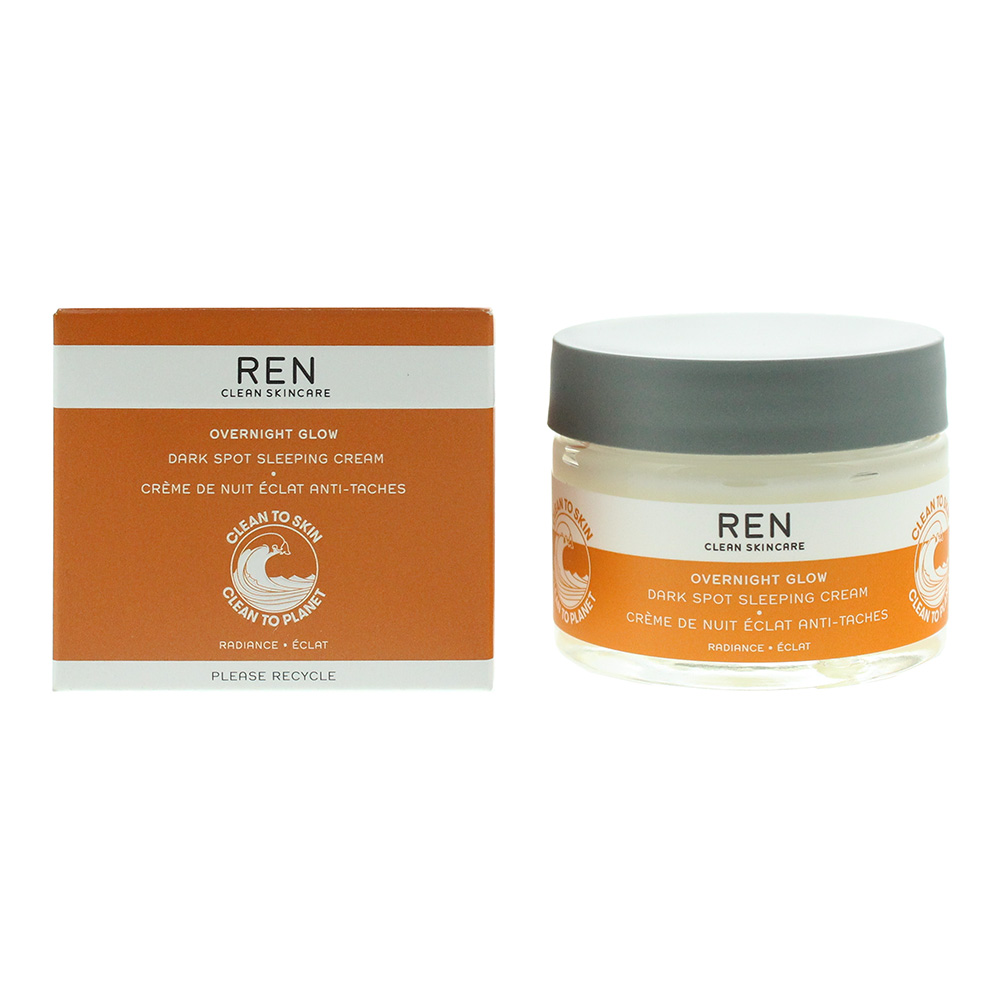 Ren Clean Skincare Overnight Glow Dark Spot Sleeping Cream 50ml