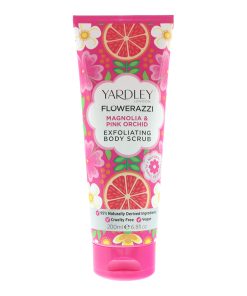 Yardley Flowerazzi Magnolia  Pink Orchid Body Scrub 200ml