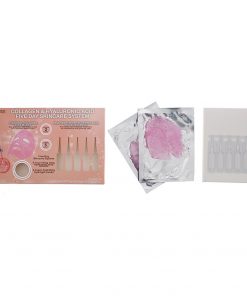 Skin Treats Collage Glitter  Hyaluronic Acid Ampoules 5 Day Skincare System