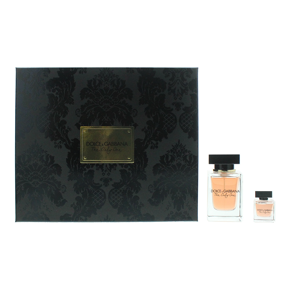 Dolce  Gabbana The Only One Eau De Parfum 2 Piece Gift Set: Eau De Parfum 50ml - Eau De Parfum 7.5ml