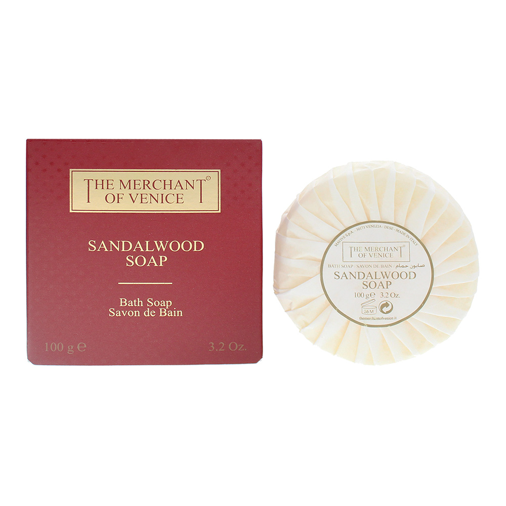 The Merchant of Venice Sandalwood Soap 100g
