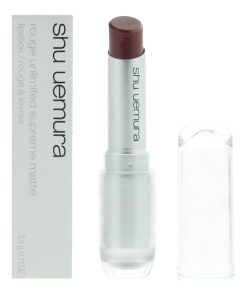Shu Uemura Rouge Unlimited Supreme Matte M WN 285 Wine Lipstick Gloss 3.4g