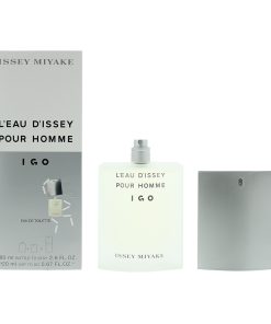 Issey Miyake L'eau D'issey Pour Homme IGO Eau De Toilette 80ml Bottle + 20ml Cap To Go