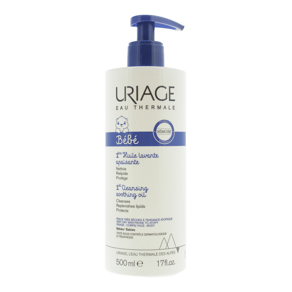 Uriage Bebe Soothing Cleansing Oil 500ml