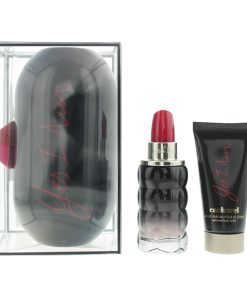 Cacharel Yes I Am 3 Piece Gift Set: Eau De Parfum 50ml - Fragrance Body Lotion 50ml - Case