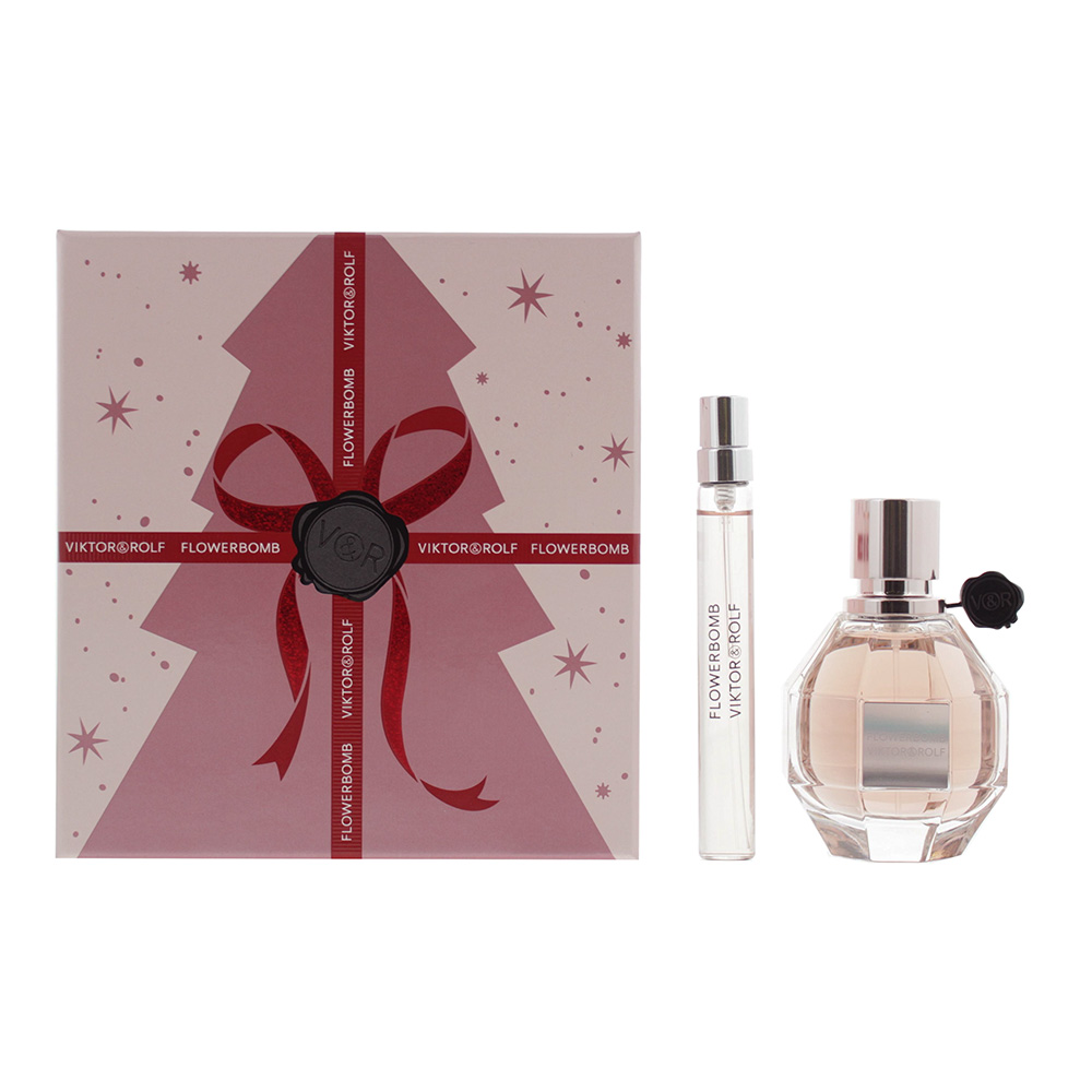 Viktor Rolf Flowerbomb Xmas 2 Piece Gift Set: Eau De Parfum 50ml - Eau De Parfum 10ml 1 Viktor Rolf Flowerbomb Xmas 2 Piece Gift Set: Eau De Parfum 50ml - Eau De Parfum 10ml