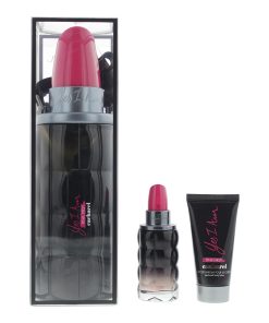 Cacharel Yes I Am Pink First 3 Piece Gift Set: Eau De Parfum 50ml - Fragrance Body Lotion 50ml - Case