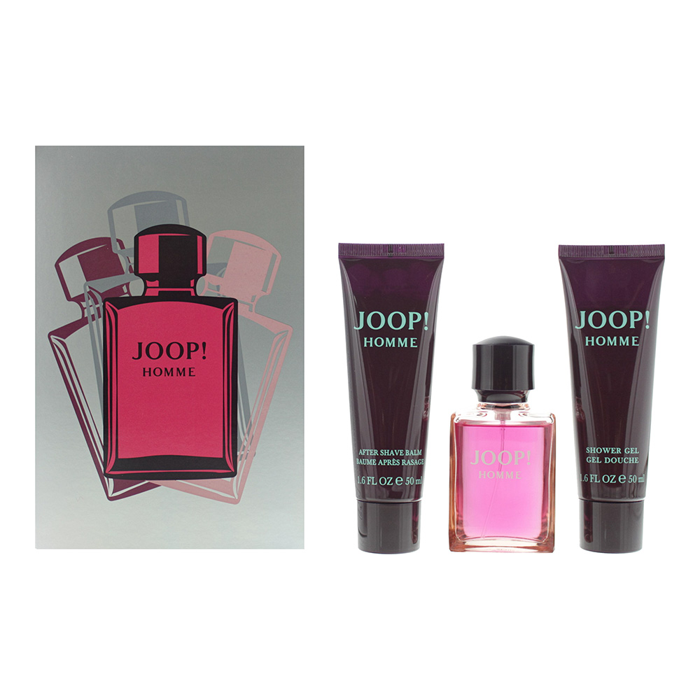Joop! Homme 3 Piece Gift Set: Eau De Toilette 30ml - Aftershave Balm 50ml - Shower Gel 50ml 1 Joop! Homme 3 Piece Gift Set: Eau De Toilette 30ml - Aftershave Balm 50ml - Shower Gel 50ml