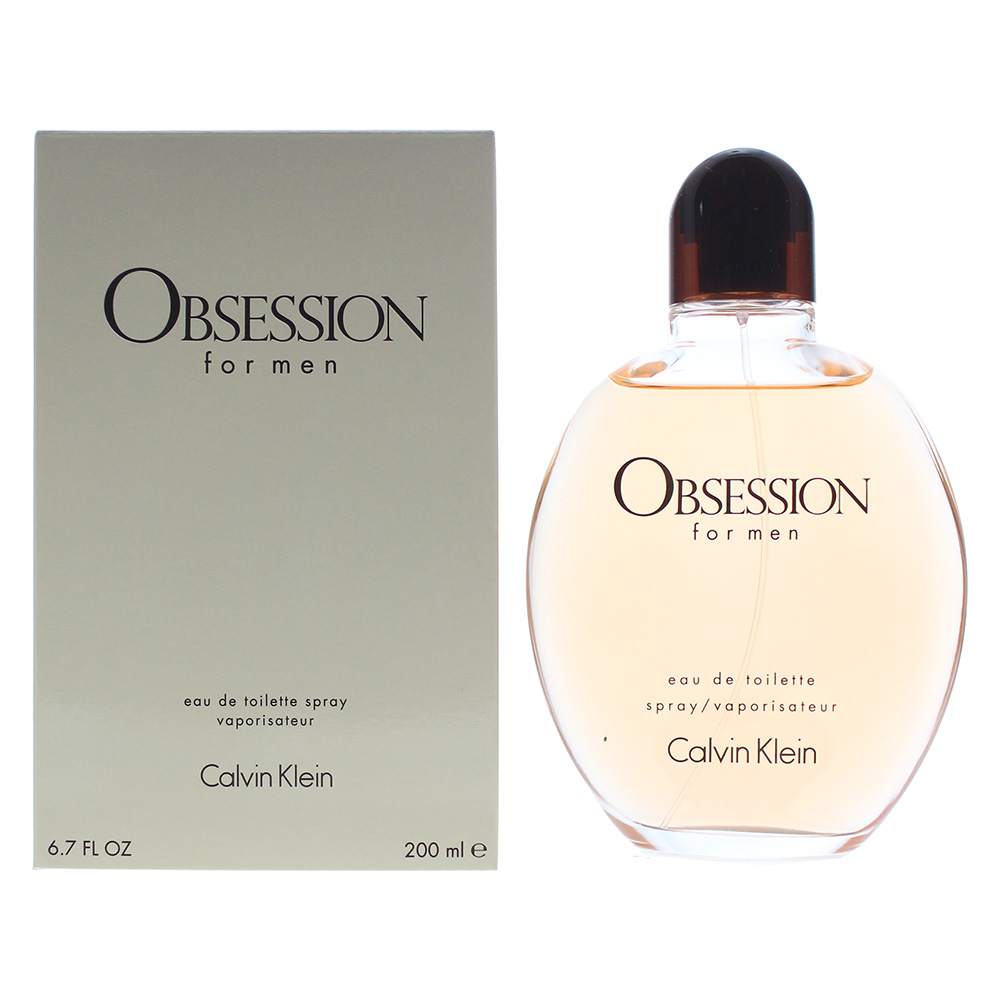 Calvin Klein Obsession For Men Eau De Toilette 200ml